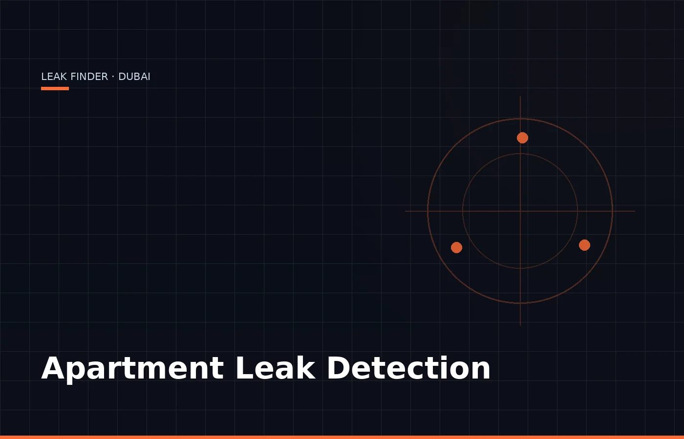 Apartment Leak Detection — Leak Finder Dubai