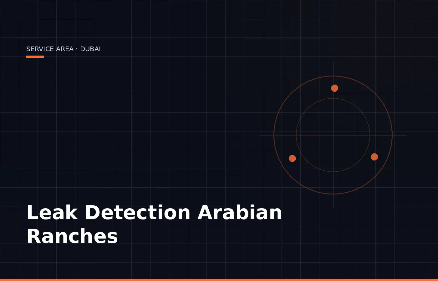 Arabian Ranches — Leak Finder Dubai