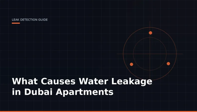 Causes Water Leakage Dubai Apartments — Leak Finder Dubai