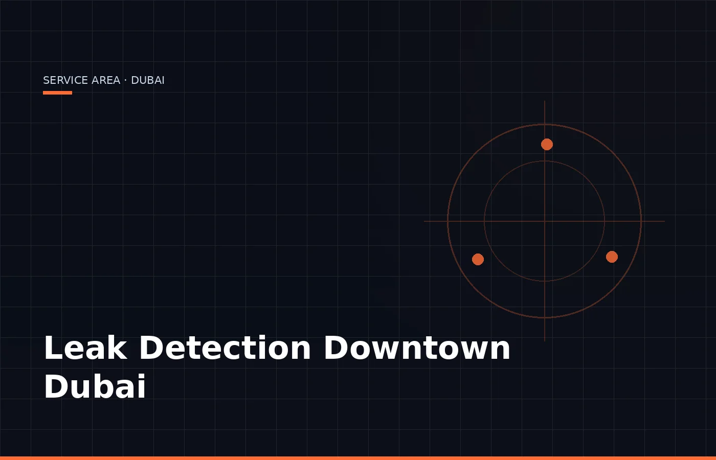 Downtown Dubai — Leak Finder Dubai
