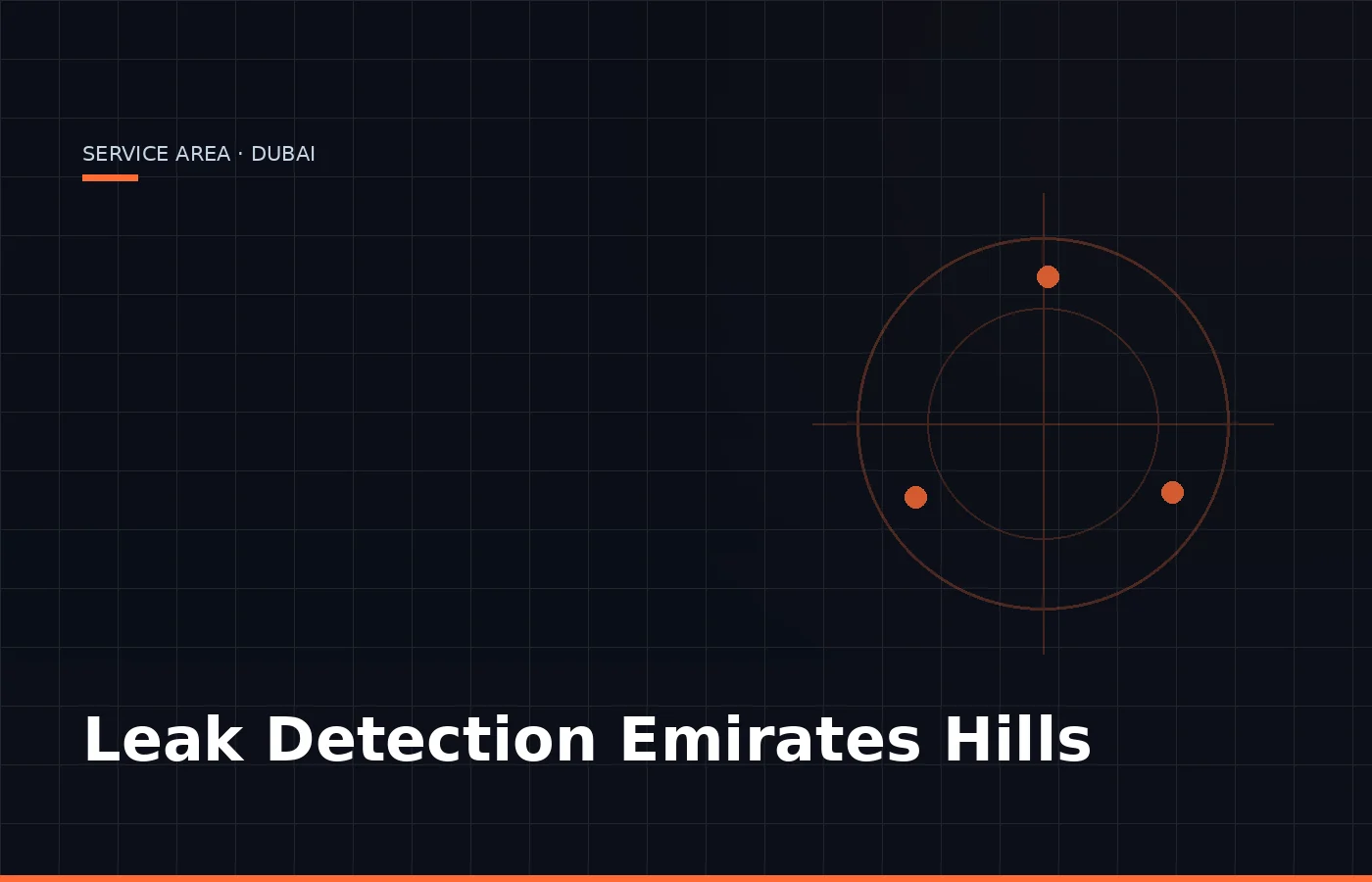 Emirates Hills — Leak Finder Dubai