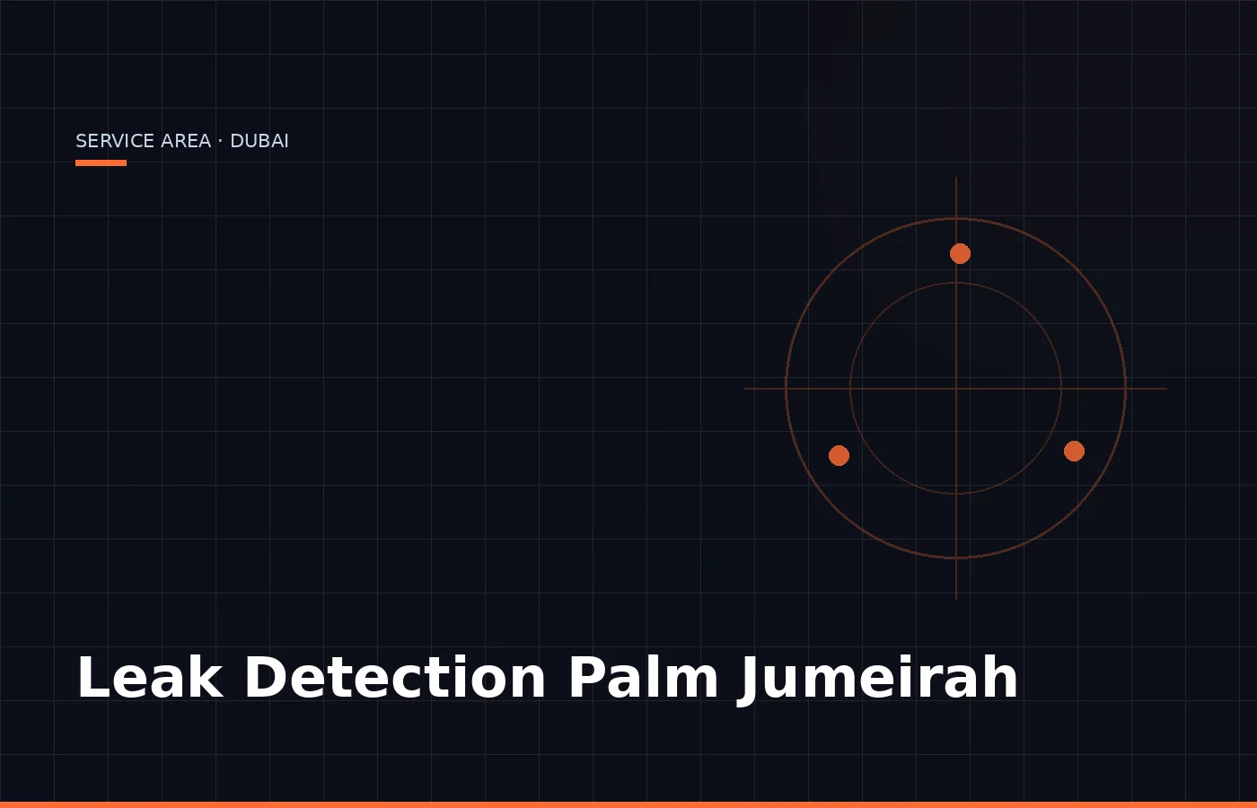 Palm Jumeirah — Leak Finder Dubai