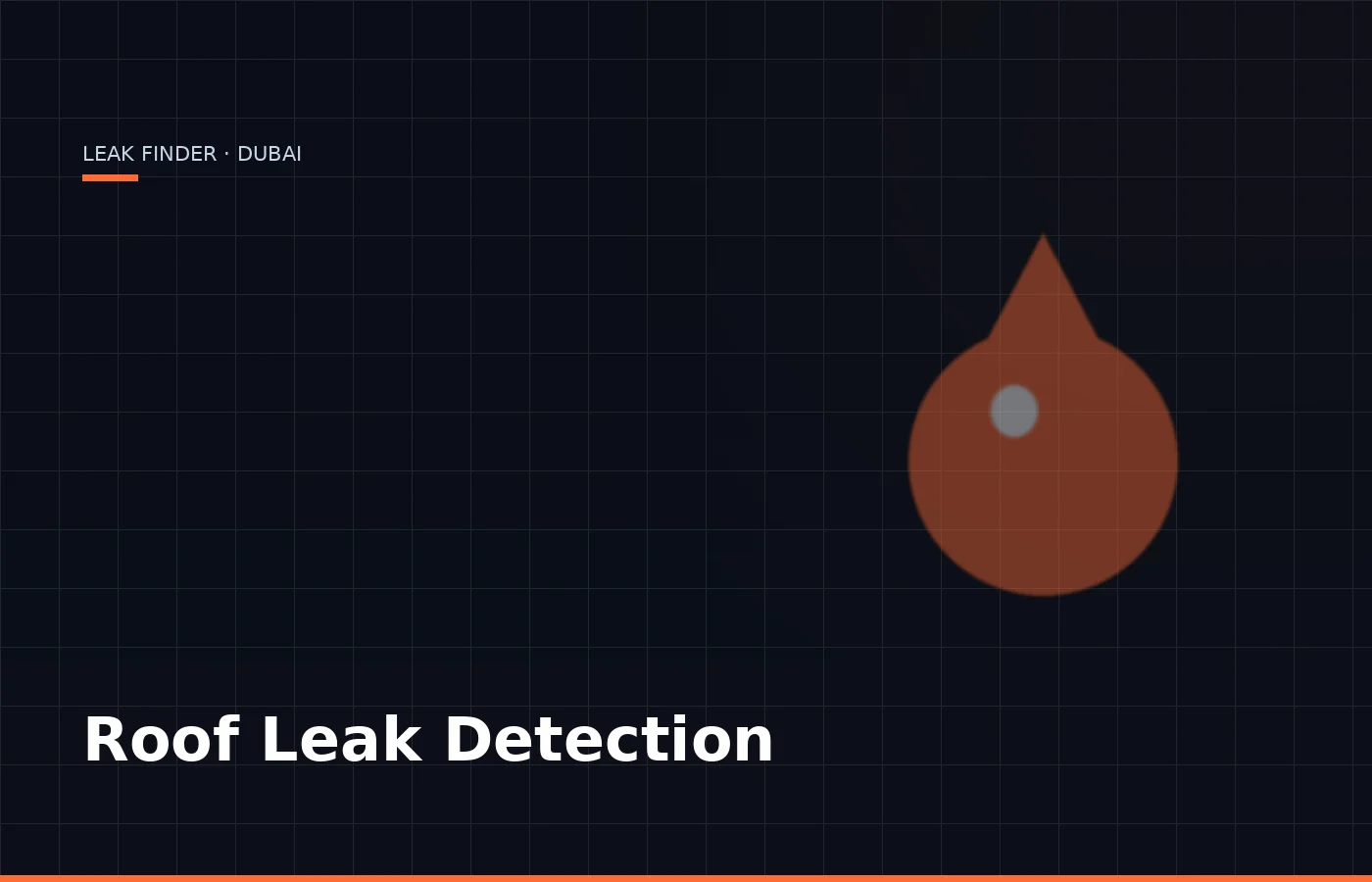 Roof Leak Detection — Leak Finder Dubai