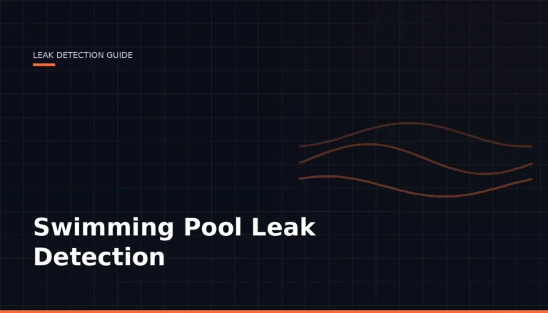 Swimming Pool Leak Detection Guide — Leak Finder Dubai