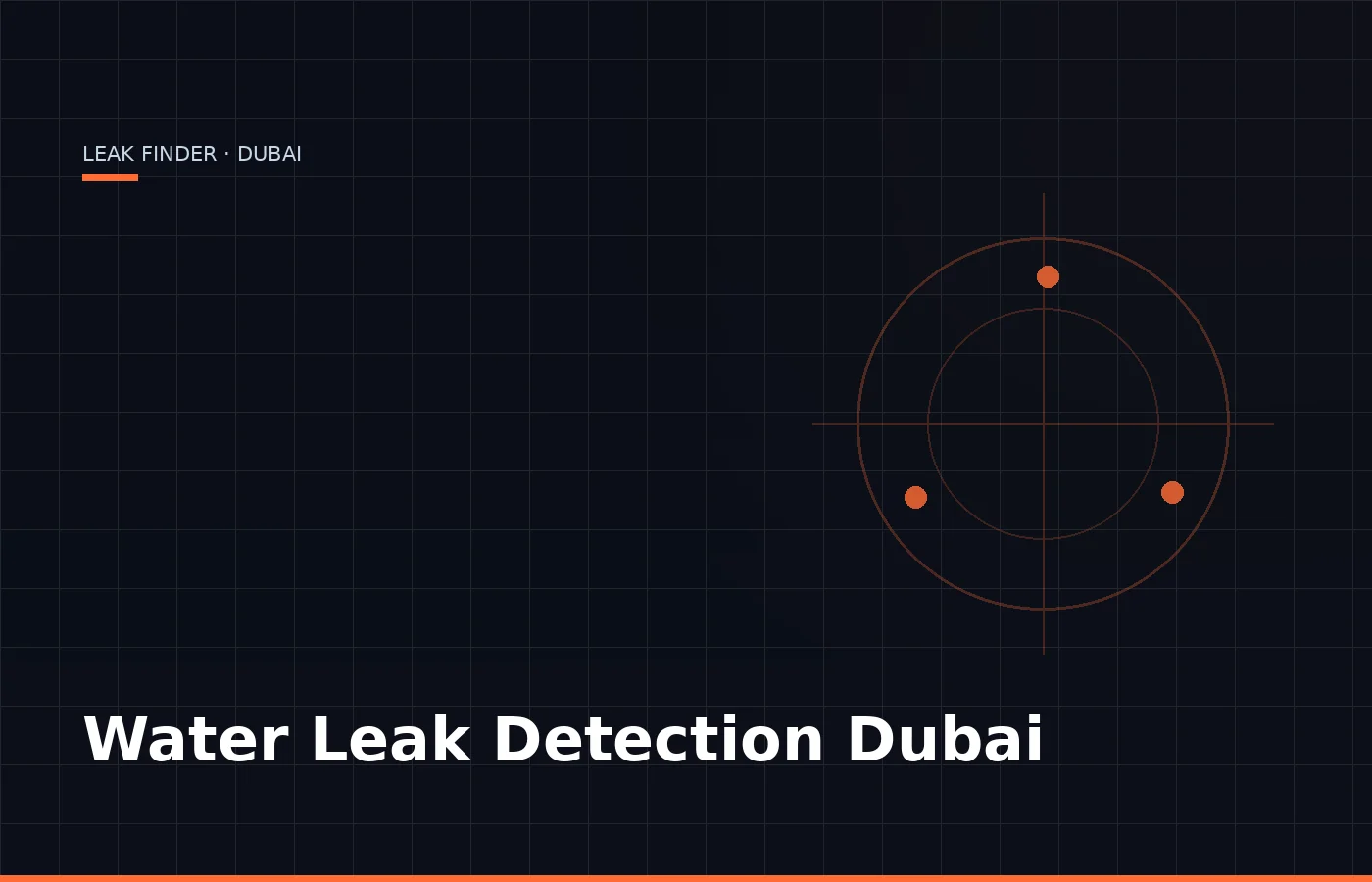 Water Leak Detection Dubai — Leak Finder Dubai