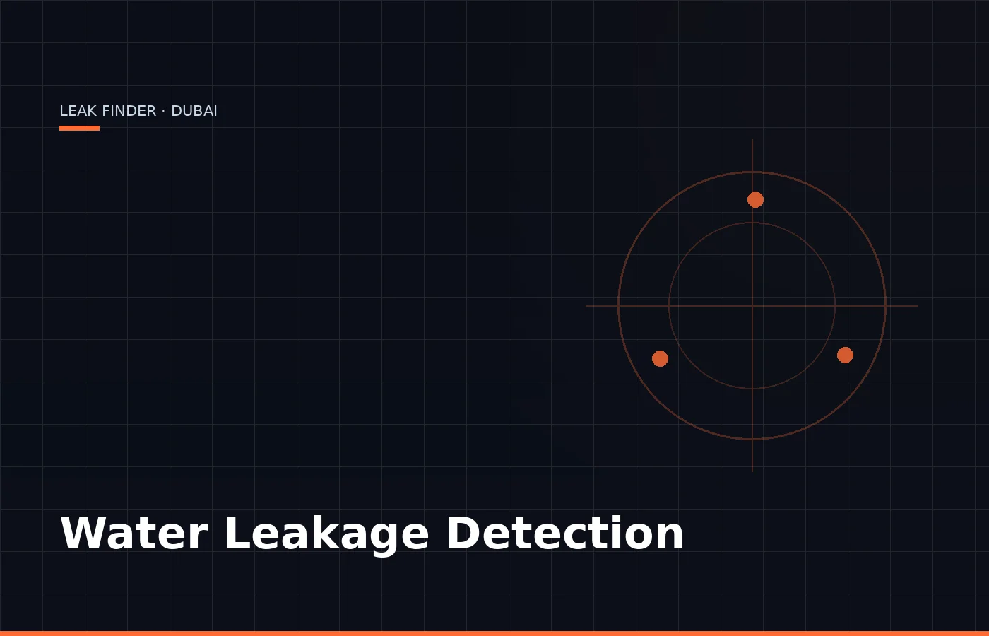 Water Leakage Detection Dubai — Leak Finder Dubai