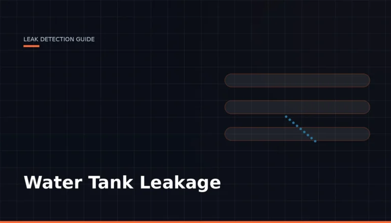 Water Tank Leakage — Leak Finder Dubai